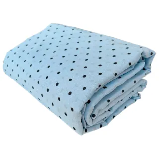 Cobertor Casal Gigante em Várias Cores - Lençol de Bolinha - Verde / Branco