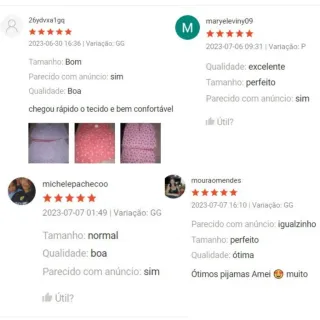 Pijama Conjunto Estampado - Baby Doll Feminino com Alcinha - G