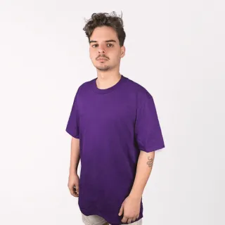 Camiseta Masculina Streetwear Algodão Premium Oversized - Preto