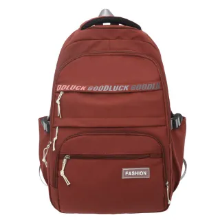 Mochila impermeável unissex grande Jx1436 para escola em nylon - Azul