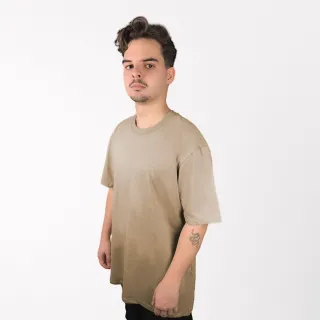 Camiseta Masculina Streetwear Algodão Premium Oversized - Preto