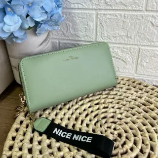 Deluxe Forever Coleção - Carteira Feminina com 2 Zíper - caqui B05