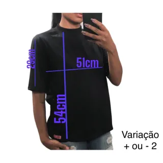 Camiseta feminina básica de algodão com gola alta - T-shirts - Pink