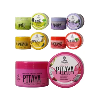 Corpo Dourado Esfoliante Facial e Corporal Fruktais