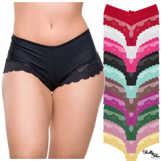 Cueca Feminina Rendada Kit 5 Calcinhas Shortinho