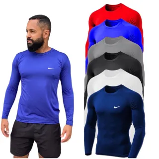 Camisa Térmica Proteção Solar UV50 Blusa Segunda Pele