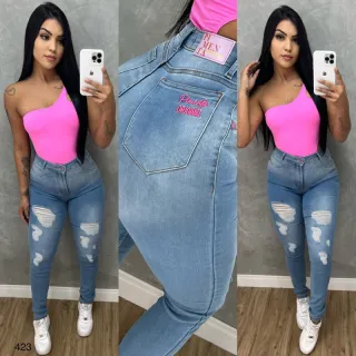 Original oficial sal e pimenta calça jeans com lycra do 34 ao 56 - 01