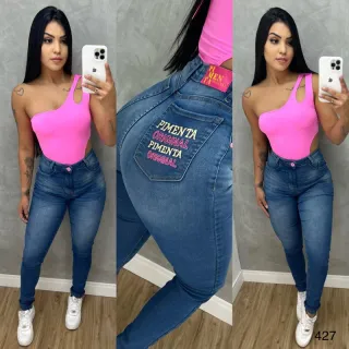 Original oficial sal e pimenta calça jeans com lycra do 34 ao 56 - 01