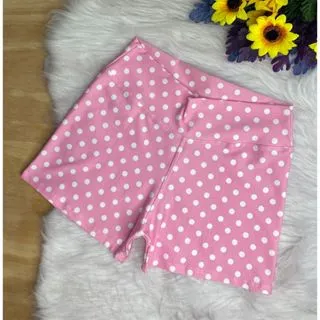 Curtinho Feminino Fitness Esportivo: Short de Academia Poá - Pink