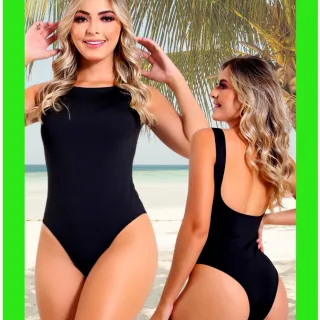 Maio Feminino Piscina Natação Hidroginástica Grosso Bojo Com Tecido