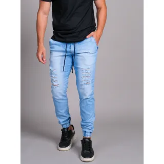 Calça Masculina Jogger Premium Jeans - Opções Variadas - 2