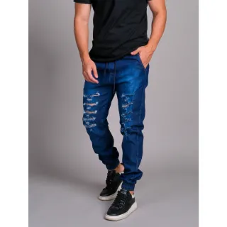 Calça Masculina Jogger Premium Jeans - Opções Variadas - 2