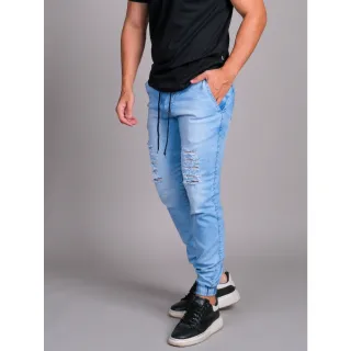 Calça Masculina Jogger Premium Jeans - Opções Variadas - 2