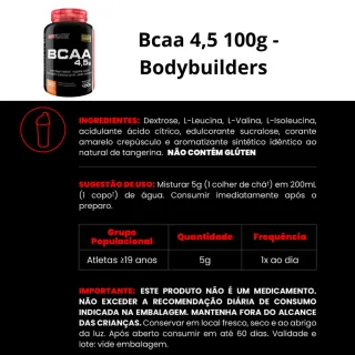 Aumento de Massa Muscular - Kit Whey Protein Concentrado em Blend Proteico 500g + BCAA 4,5 100g + Power Creatina 100g - Chocolate