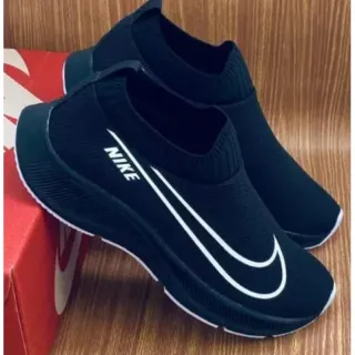 Calce fácil tênis meia masculino e feminino super leve - Nike verde novo