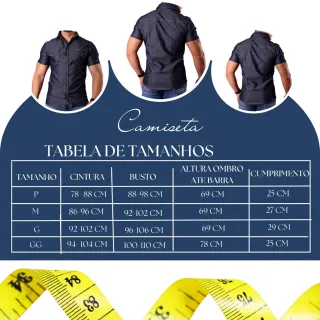 Slim Fit Manga Curta Camisa Jeans Masculina - Azul Claro