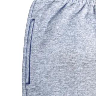 Calça Jogger Masculina de Moletom Peluciado com Bolso e Punho - Inverno Academia - Cinza Claro