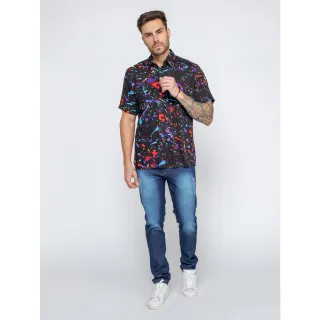Promoção: Camisas Unisex Slim Fit Estampadas e Listradas de Alta Qualidade - GG
