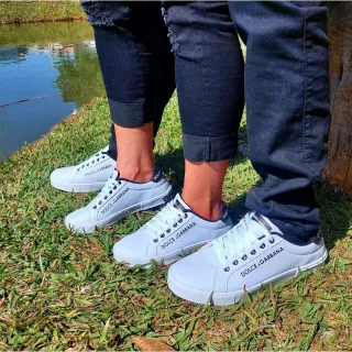 Sapatênis Dolce & Gabbana Branco Unissex - Branco