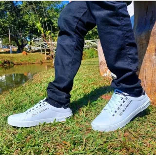 Sapatênis Dolce & Gabbana Branco Unissex - Branco