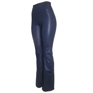 Cós Alto Calça Flare Feminina Boca de Sino Bailarina - Cirre preto