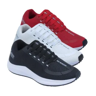 Tenis esportivo + relogio + meia: Kit completo para corrida, marca famosa com solado macio - Branco+relogio+meia