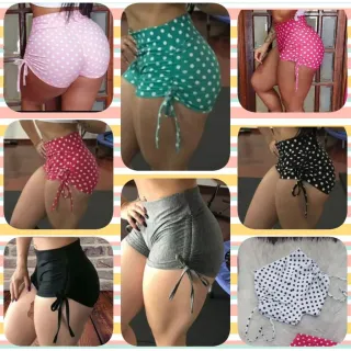 Fitness Cintura Alta Corda Lateral para Academia e Caminhada - Turquesa