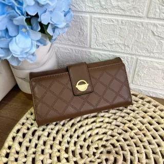 Porta cartão grande para carteira feminina - caqui2177