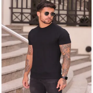 Camiseta Premium Lisa Básica - Preto, Cinza, Bordo, Branco, Azul e Vermelho