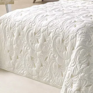 Melody Kit Cobre Leito Casal Queen 180 Fios - 3 Peças - Marfim