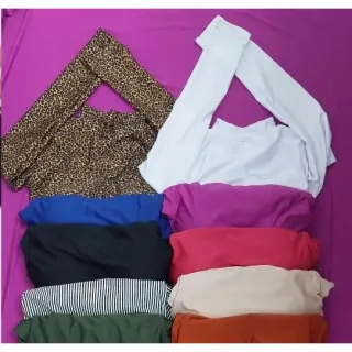 Cropped Luxo Feminino Com Bojo, Manga Longa e Gola Alta - Roxo
