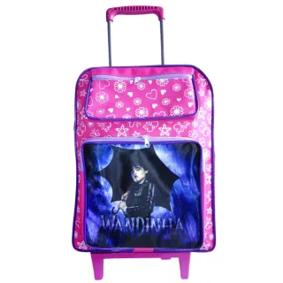 Mochila Rodinha Patrulha Canina Homem Aranha Sonic Hulk Minnie Mario Bros Roblox Naruto Infanfil Menino Menina - Batman Rodinhas