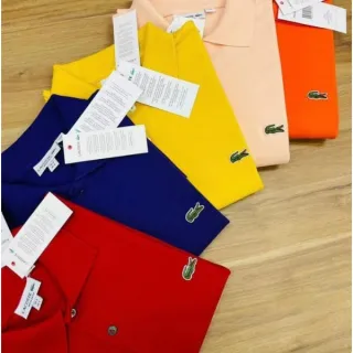 Oferta Lançamento: Camisa Polo Lacoste - Branco