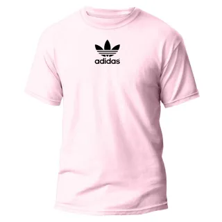 Promoção Camiseta Unisex ADS Premium - Várias Cores, 100% Algodão - Rosa Pto