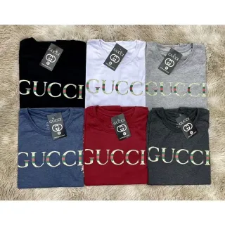 [LIQUIDAÇÃO] Kit Camiseta GUCi Camisa30.1 - Pronta Entrega - Preto