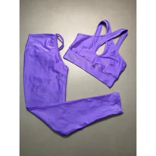 Calça Legging Empina Bumbum Poliamida Fitness + Top Feminino, Zero Transparência - Diamond