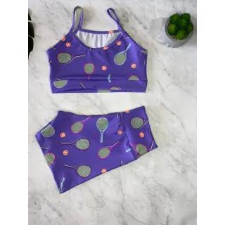 Moda fitness: conjunto top e short curto ou pedal - Est.13