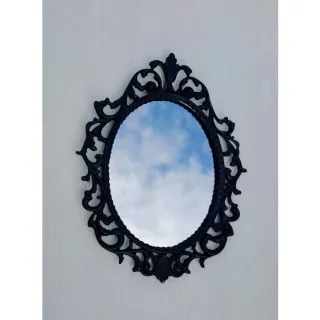 Vintage Chic - Espelho Provençal Decorativo Médio - Pink