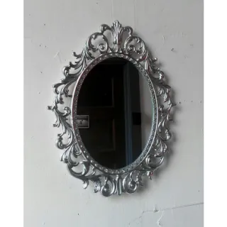 Vintage Chic - Espelho Provençal Decorativo Médio - Pink