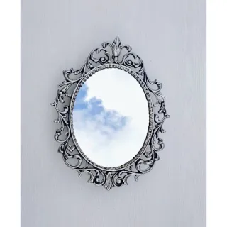 Vintage Chic - Espelho Provençal Decorativo Médio - Pink