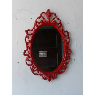 Vintage Chic - Espelho Provençal Decorativo Médio - Pink