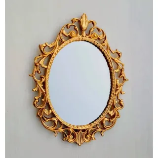 Vintage Chic - Espelho Provençal Decorativo Médio - Pink