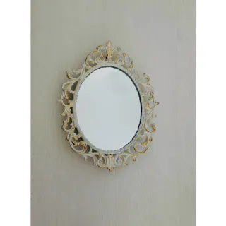 Vintage Chic - Espelho Provençal Decorativo Médio - Pink