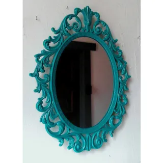 Vintage Chic - Espelho Provençal Decorativo Médio - Pink