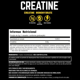 Coqueteleira Universal 600ml + 2x Creatinas Universal Monohidratada 200g - Original - Único