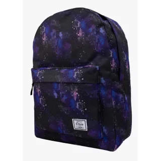 Envio Já! Mochila Universitária Casual Impermeável - Estampas Diversas - Flores Azul Claro