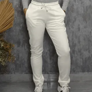 Moda Blogueira: Calça Feminina Moletom Cintura Alta - Rosa