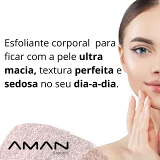 Fruktais Esfoliante Dourado 3 em 1 para o Corpo - Amora (150g)
