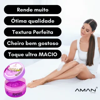 Fruktais Esfoliante Dourado 3 em 1 para o Corpo - Amora (150g)