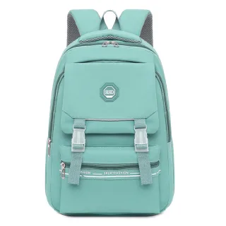 Mochila impermeável unissex grande Jx1436 para escola em nylon - Azul